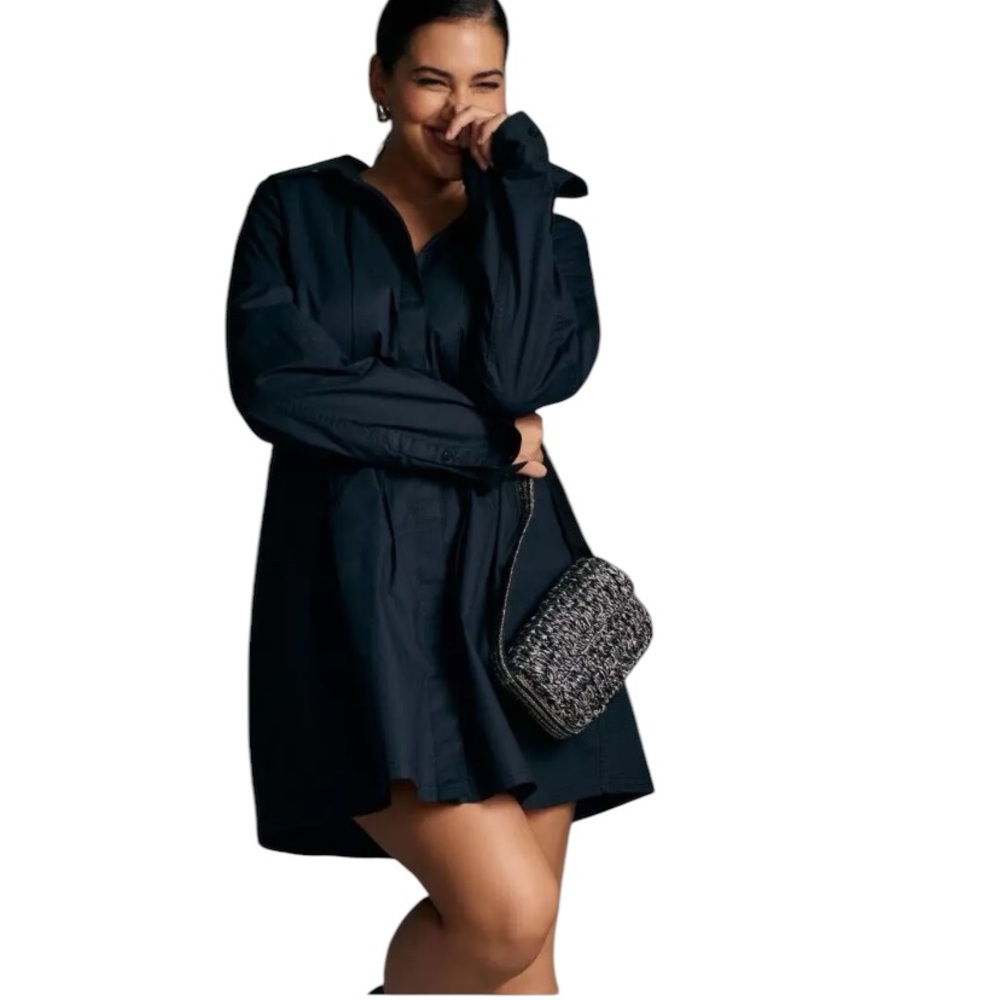 Pilcro Black Shirt Dress